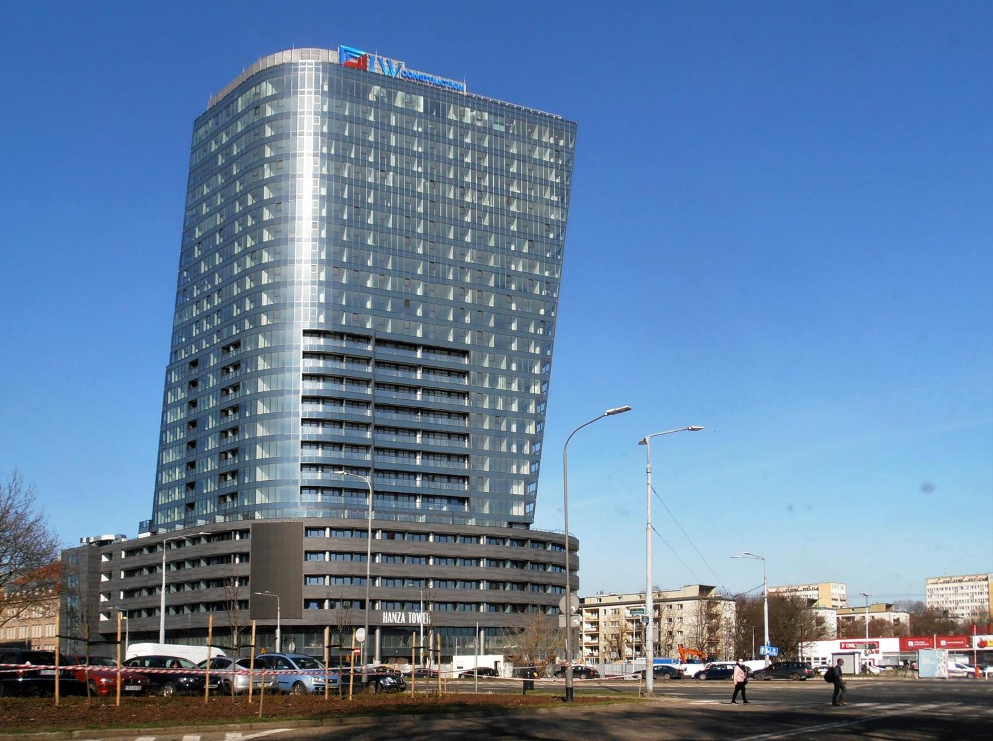 Hanza Tower Bohemia 22 Pool & Jacuzzi 슈체친 외부 사진